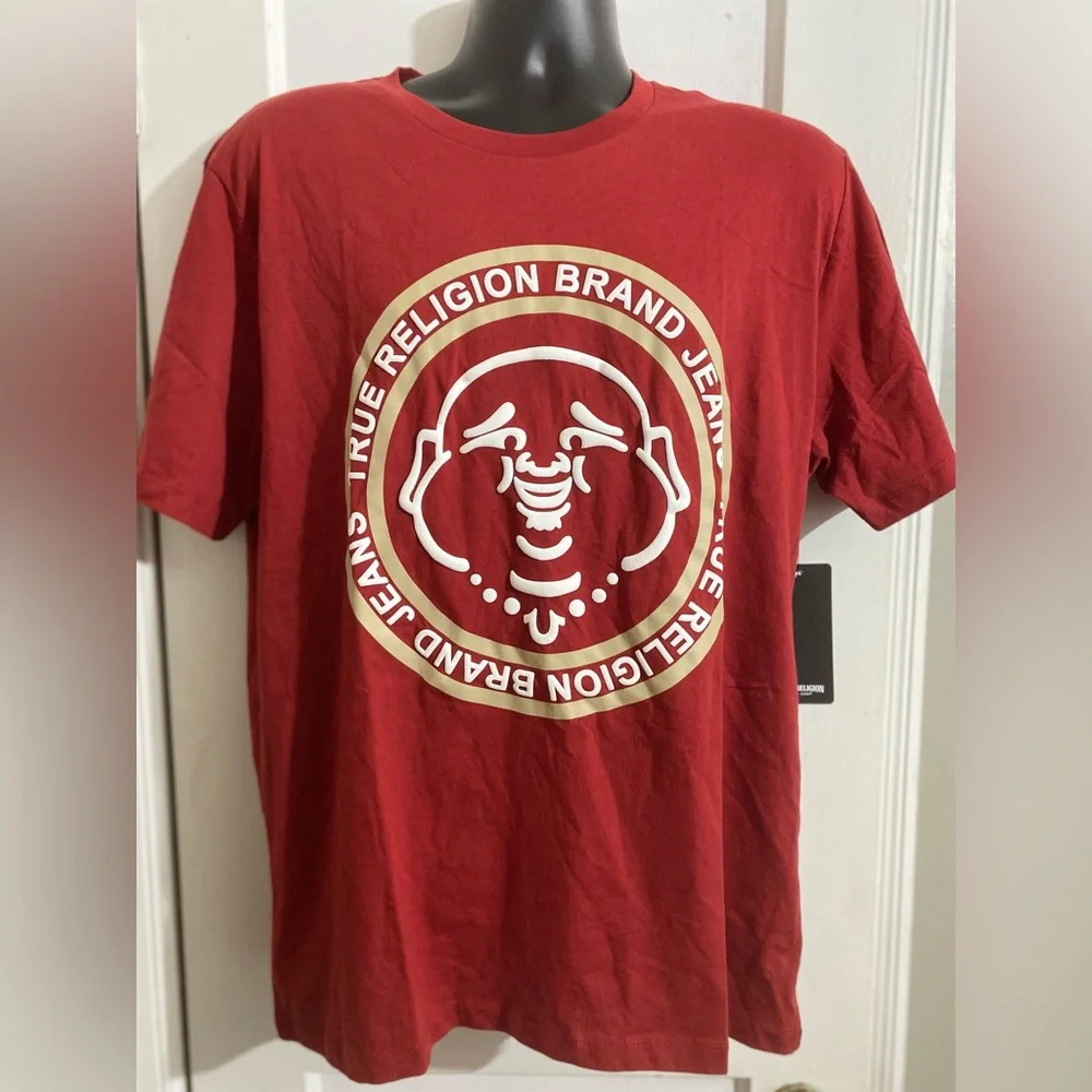 True Religion Buddha Face t-shirt